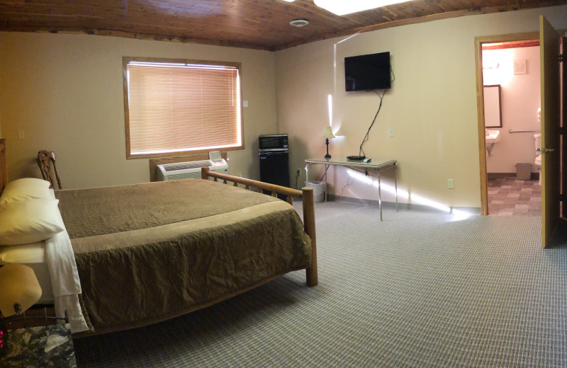 Guest room at Comfort Zone Inn.