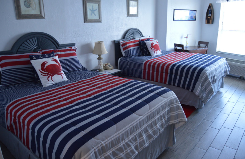 Guest room at Fountain Beach Resort.