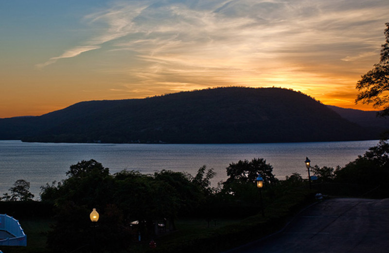 View at Inn on the Hudson.