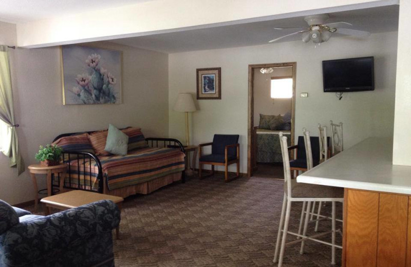 Guest room at Alhonna Resort.