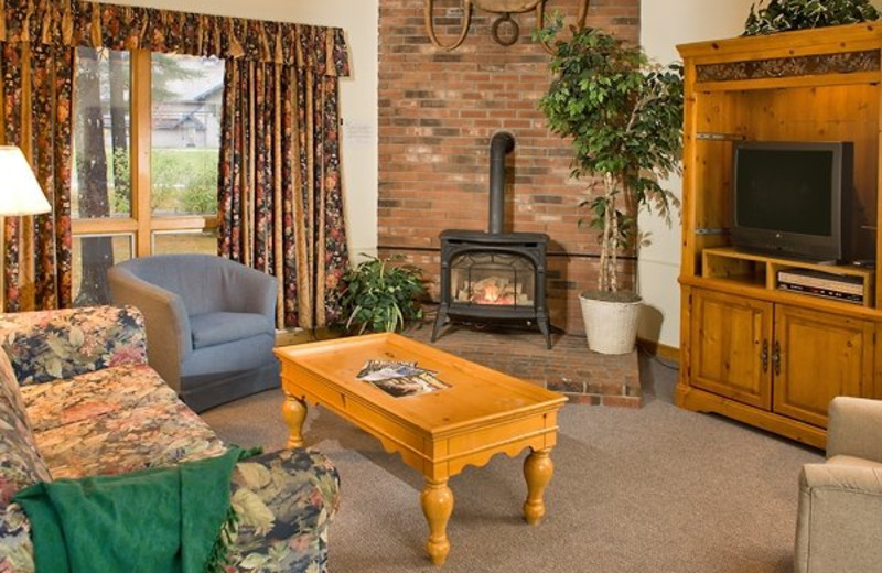 Condo interior at Attitash Mountain Village Resort.