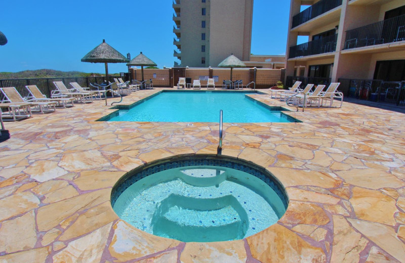 Outdoor pool at Seabreeze I.