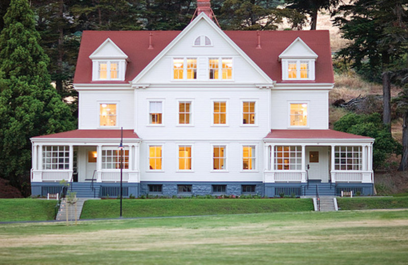 Exterior view of Cavallo Point Lodge.