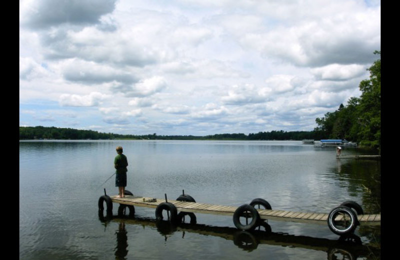 Lake at Half Moon Resort.