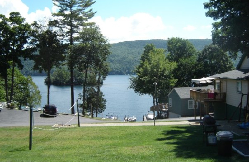 Lake view at Tea Island Resort.