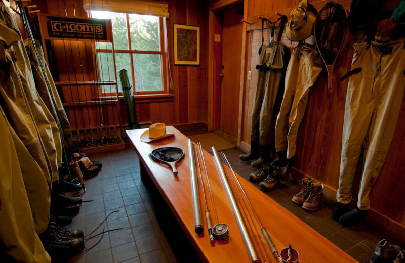 Fishing outfitter at Henry's Fork Lodge.