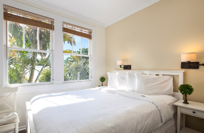 Guest bedroom at Southernmost Inn.