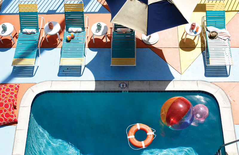 Outdoor pool at Hotel Del Sol.