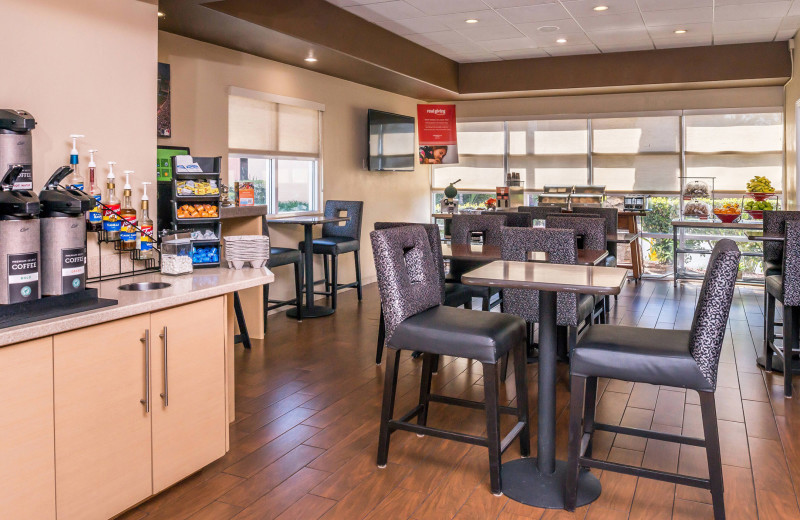 Breakfast at TownePlace Suites Anaheim.