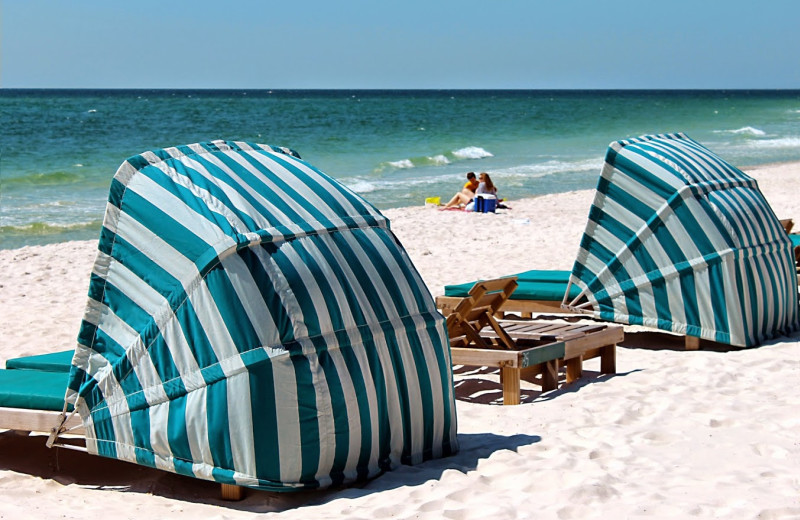 The beach at Perdido Beach Resort.