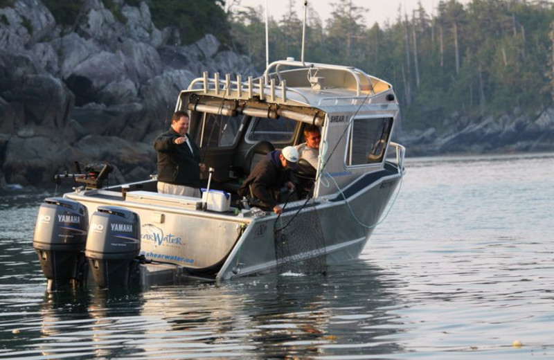 Boating at Shearwater Resort & Marina.