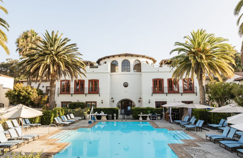 Outdoor pool at Ritz-Carlton Bacara, Santa Barbara.