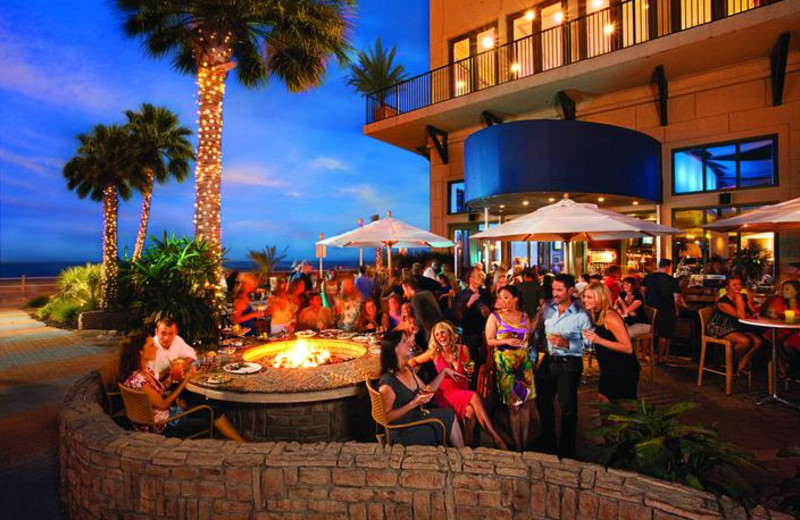 Patio dining at Gold Key Resorts.