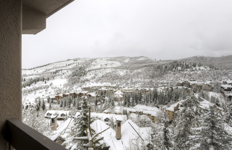 Balcony view at The Pines Lodge, A RockResort.