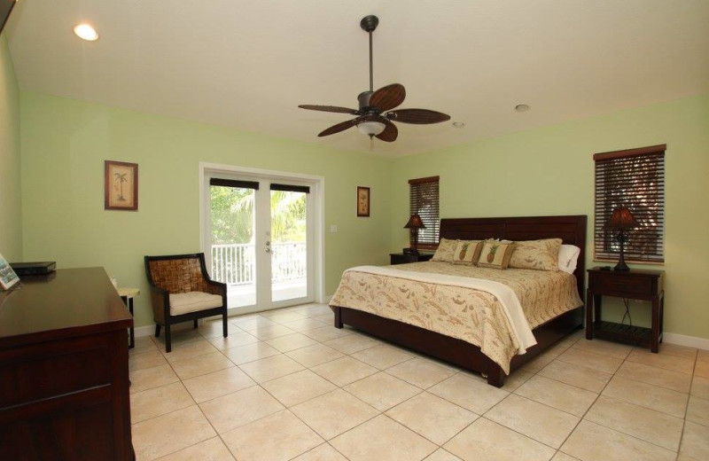 Rental bedroom at Keys Holiday Rentals, Inc.