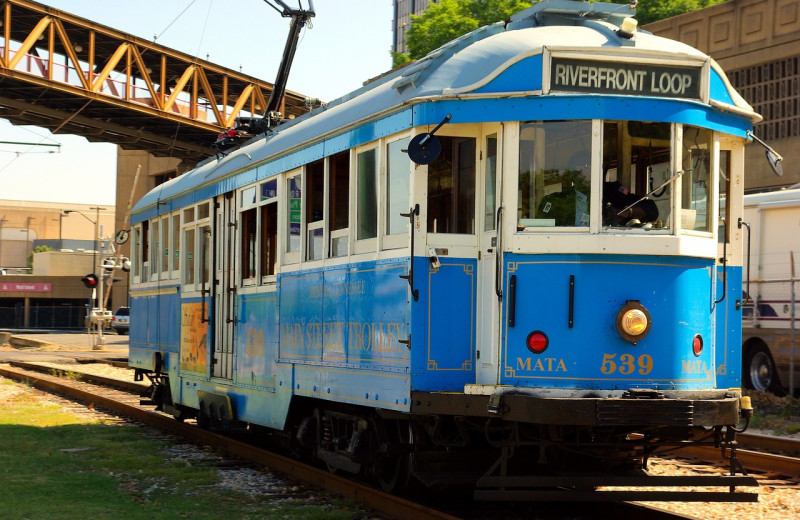 Trolley near Spring Brook Vacation Home Rentals.