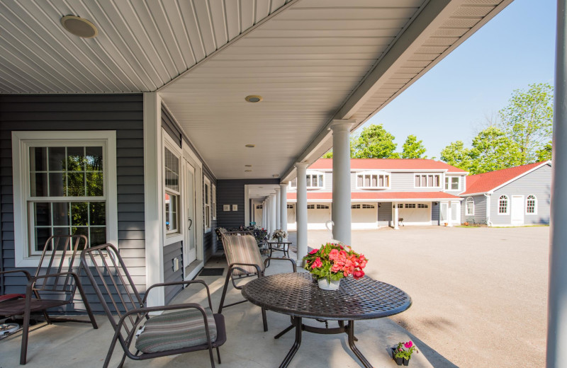 Patio at Meadowbrook Estate.