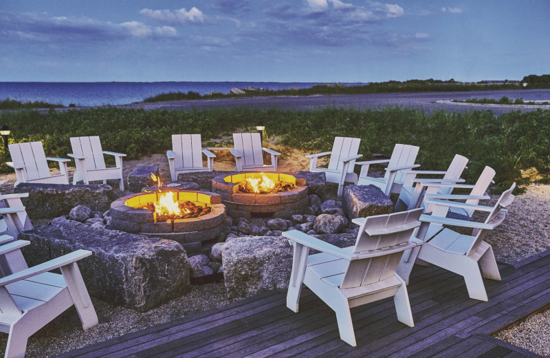 Bonfire at Harbor Hotel Provincetown.