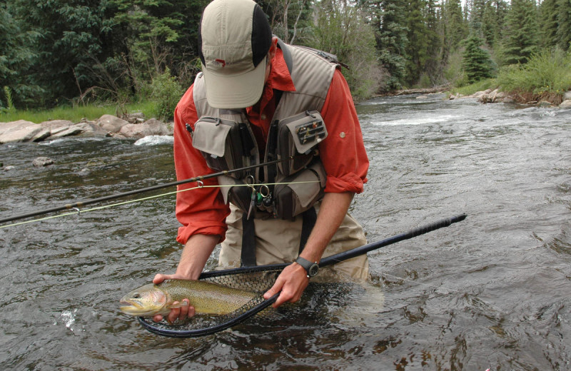 Fishing at 4UR Ranch.