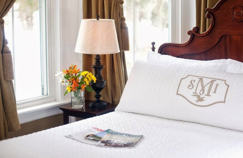 Guest bedroom at Maine Stay Inn & Cottages.