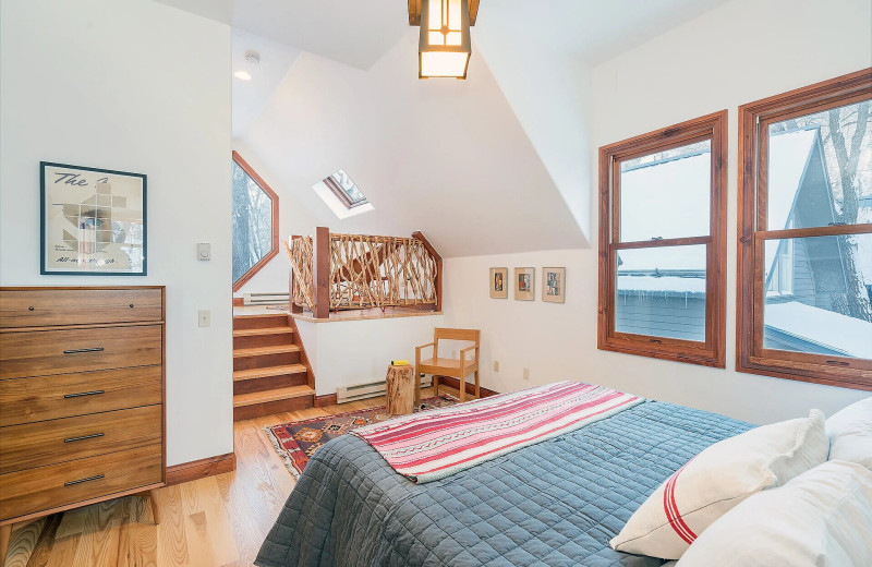 Rental bedroom at Accommodations in Telluride.