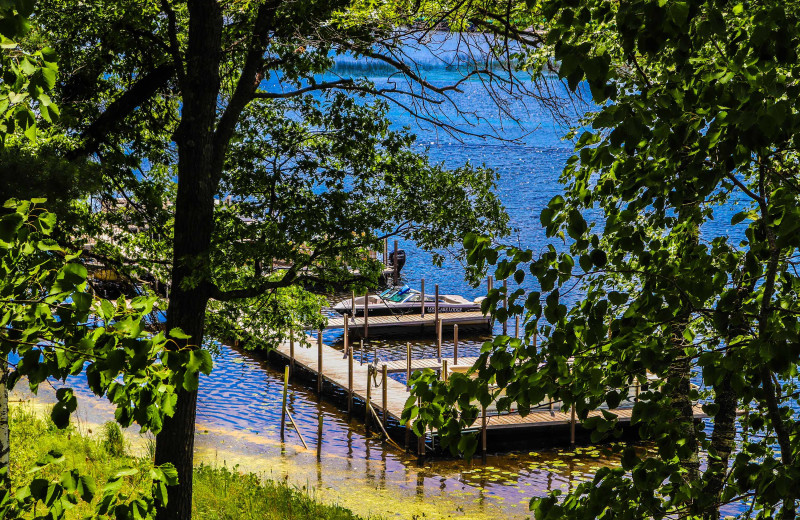 Dock at Lost Lake Lodge.