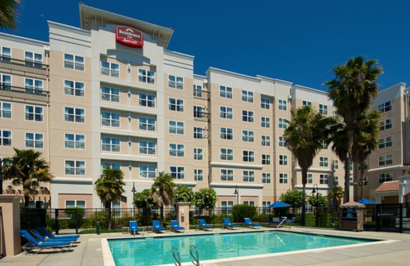 Exterior view of Residence Inn by Marriott Newark- Silicon Valley.