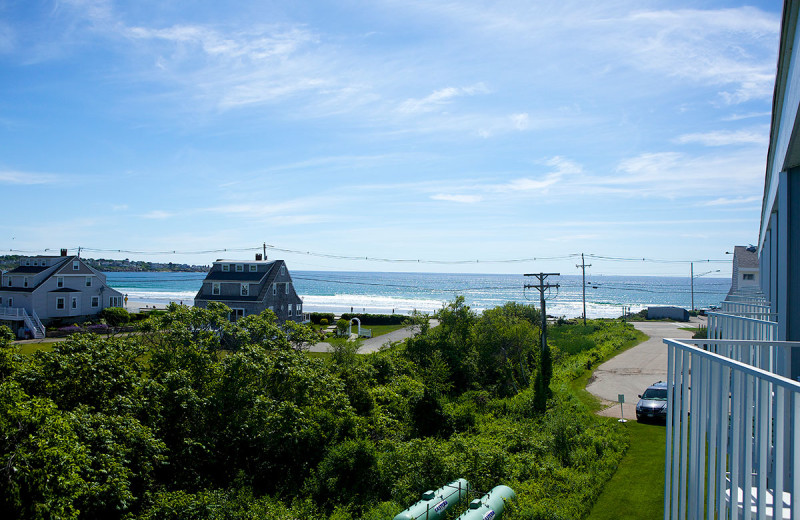 Balcony view at Anchorage Inn.