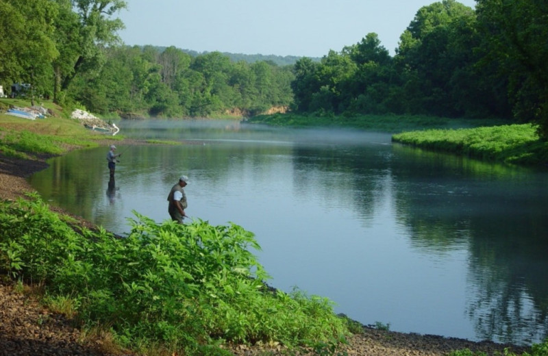 Fishing at MarVal Resort.