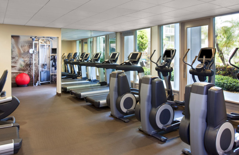 Fitness room at The Westin Key West Resort.