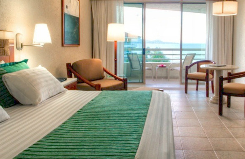Guest room at Hola Grand Faro Los Cabos.