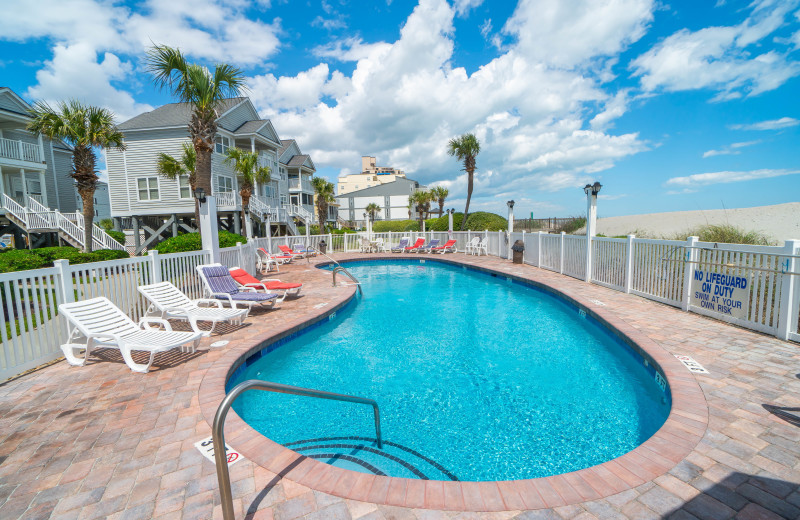 Rental pool at Sea Star Realty.