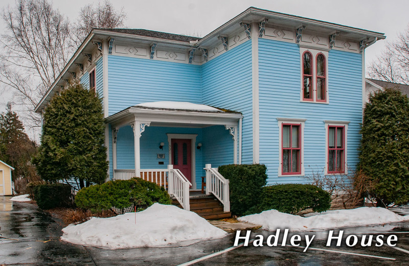 Hadley house exterior at White Lace Inn.