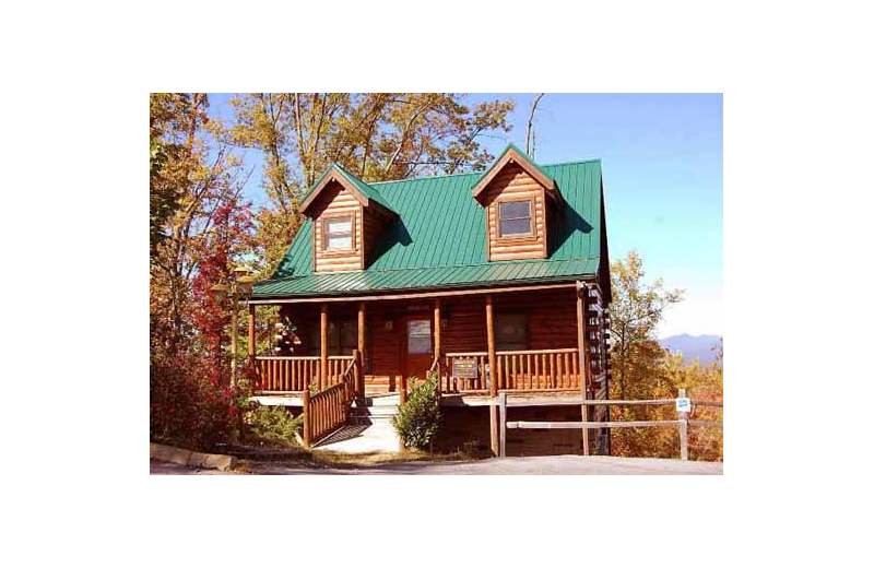 Exterior view of American Patriot Getaways - A Tree Top Lodge.