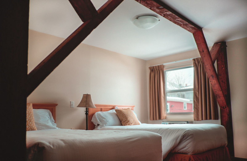 Guest room at Smuggler's Cove Inn.