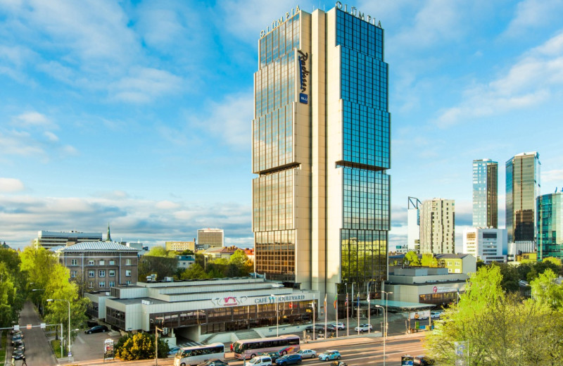 Exterior view of Hotel Olümpia.