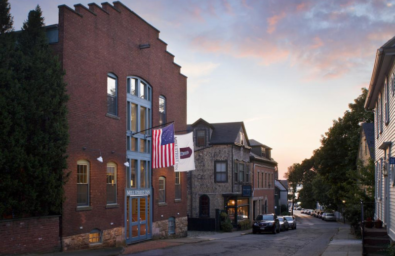 Exterior view of Mill Street Inn.
