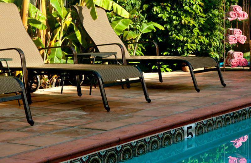 Relax by the pool at Hotel California.