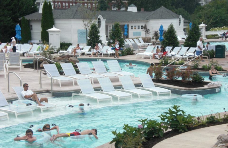 Lazy river at The Homestead.