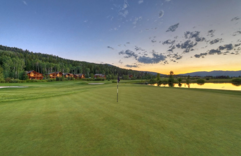 Exterior view of Teton Springs Lodge.