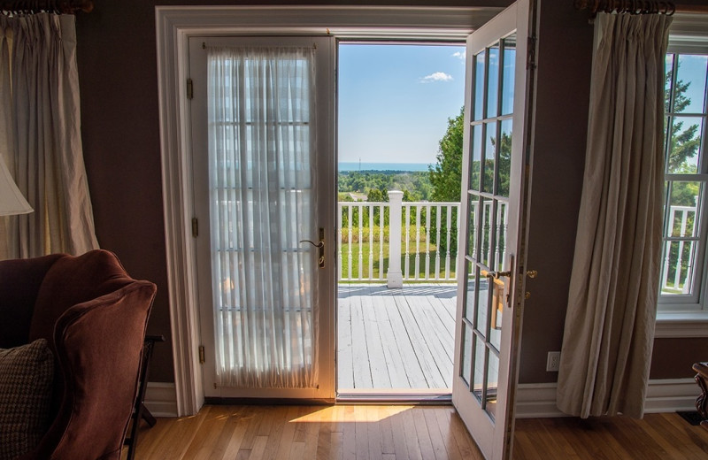 Guest room at Ste. Anne's Spa.
