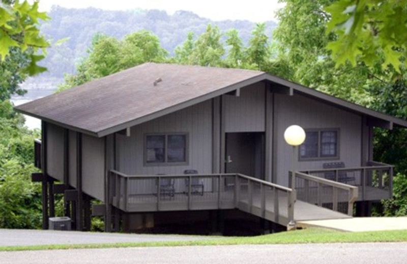 Cabin at Louie B. Nunn Lodge.