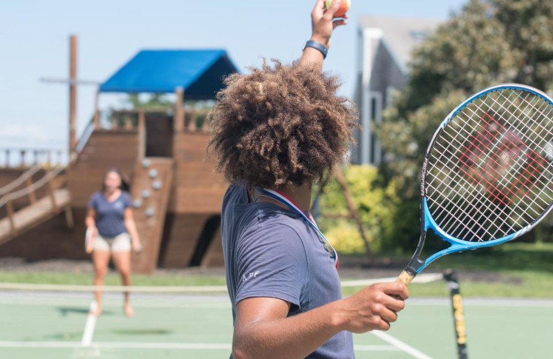 Tennis at Winnetu Oceanside Resort.