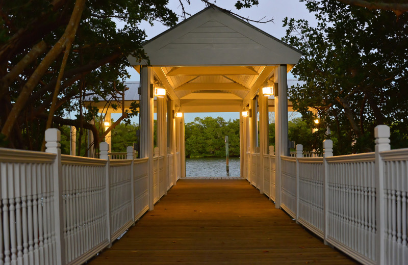 Exterior view of Palm Island Resort.
