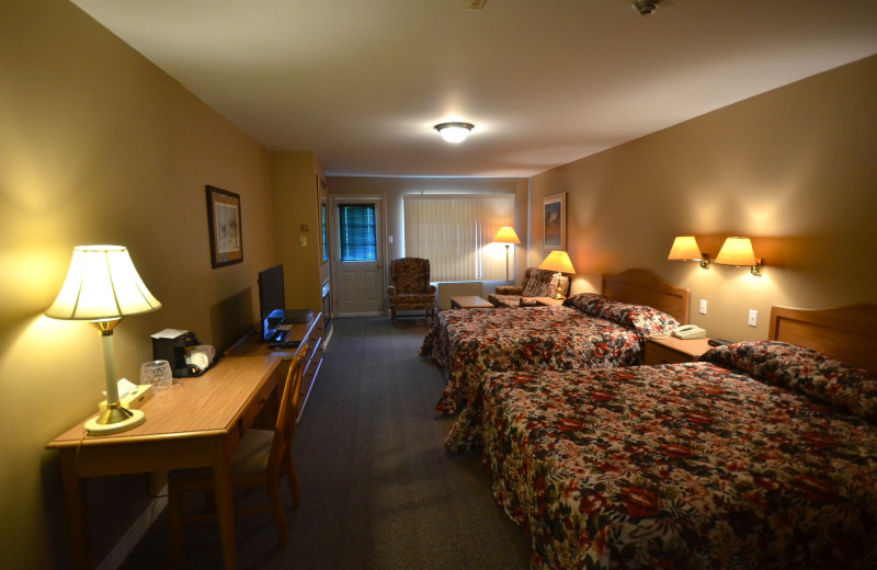 Guest room at Grand Tappattoo Resort.