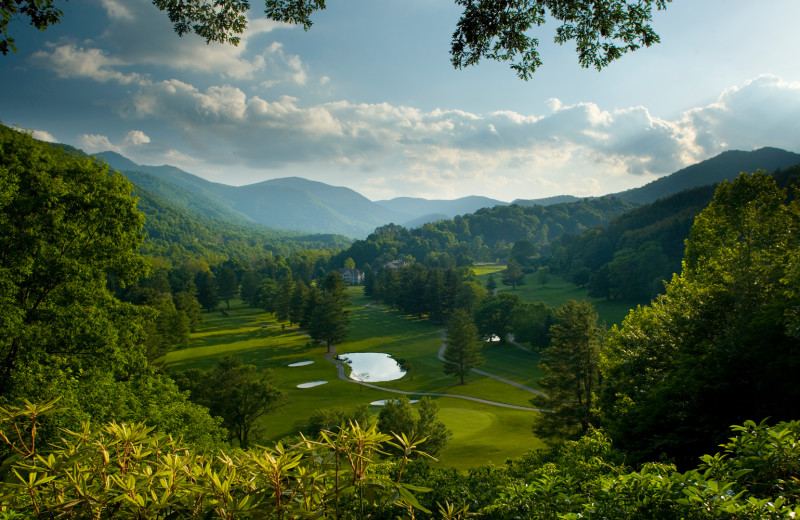 Golf course at Maggie Valley Resort 