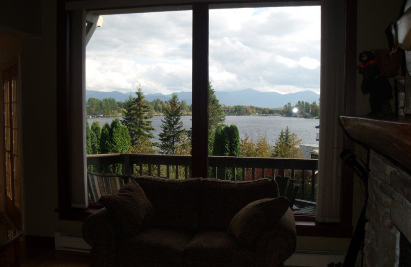 View from Lake Placid Accommodations.