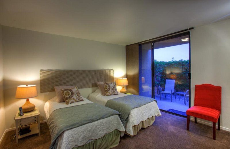 Rental bedroom at Sundance Villas.