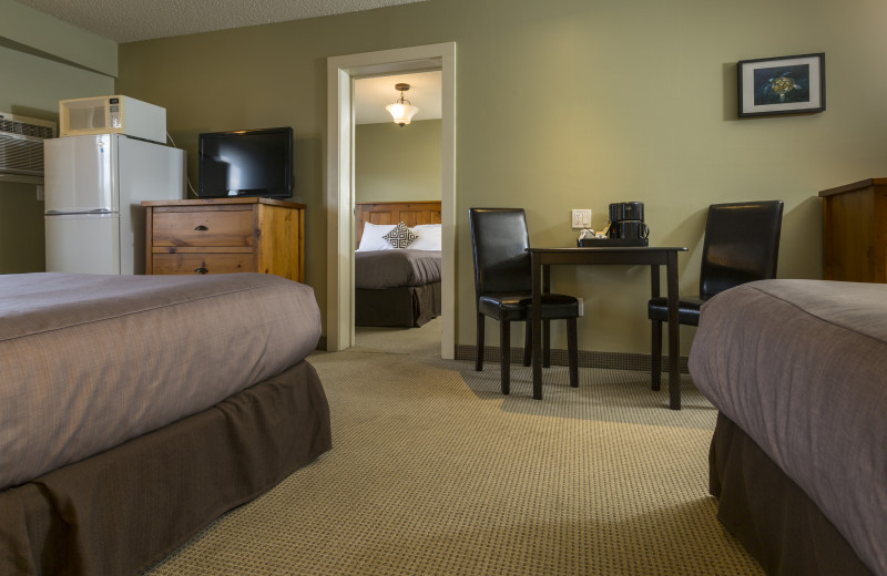 Guest room at Red Tree Lodge.