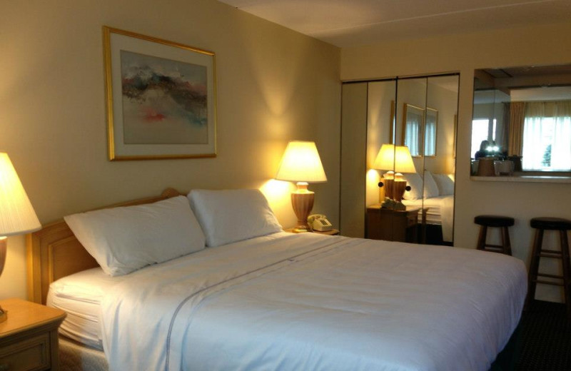 Guest room at Bonnie Castle Resort.